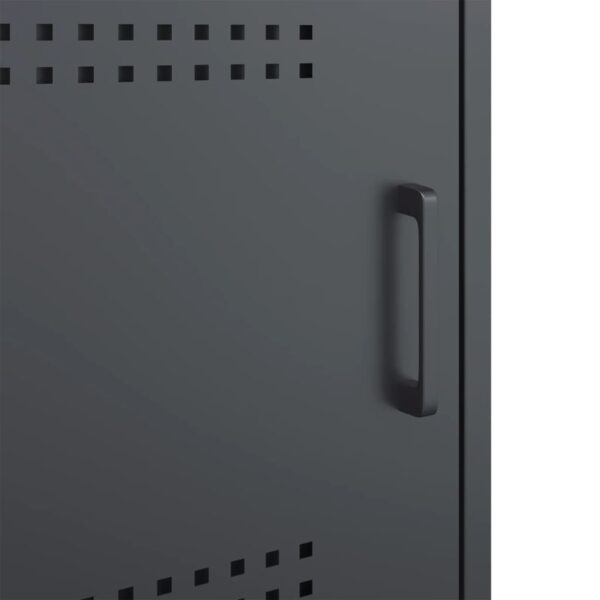 Móvel de TV 100,5x39x50,5 cm aço antracite - Image 11