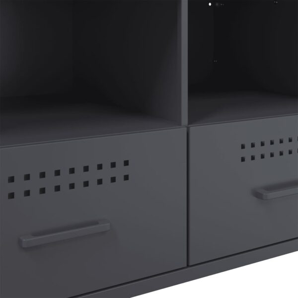 Móveis de TV 2 pcs 68x39x50,5 cm aço antracite - Image 11