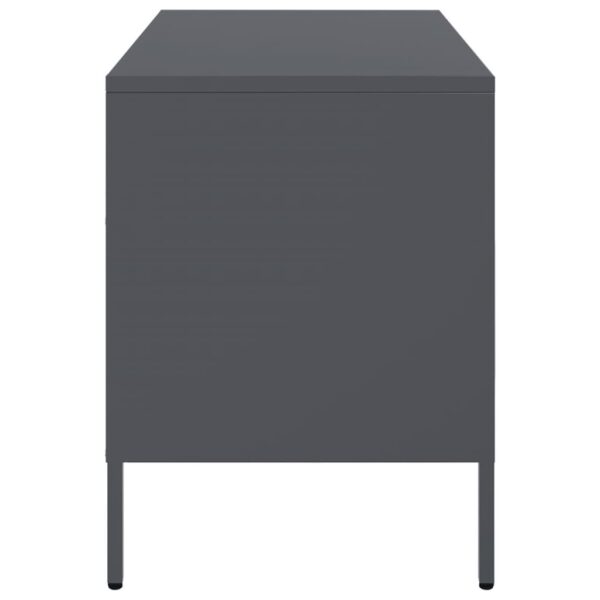 Móveis de TV 2 pcs 68x39x50,5 cm aço antracite - Image 7