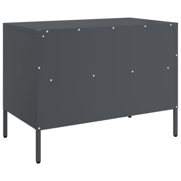 Móveis de TV 2 pcs 68x39x50,5 cm aço antracite - Image 8