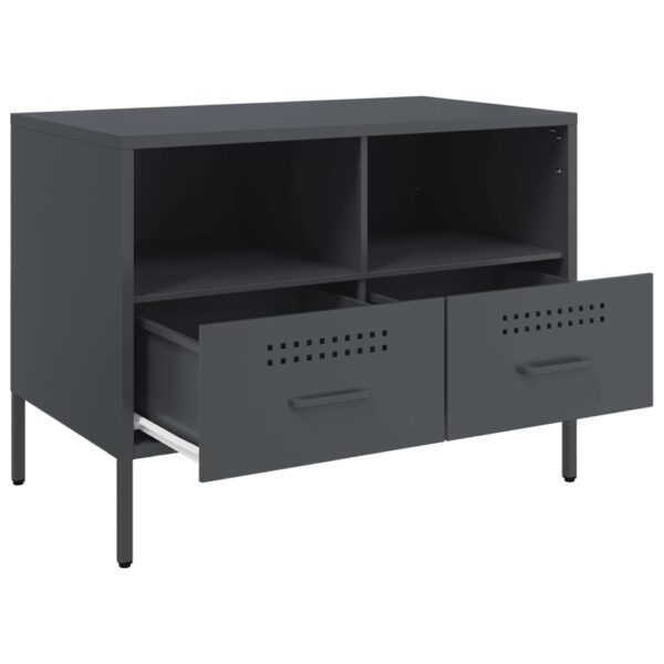Móveis de TV 2 pcs 68x39x50,5 cm aço antracite - Image 9