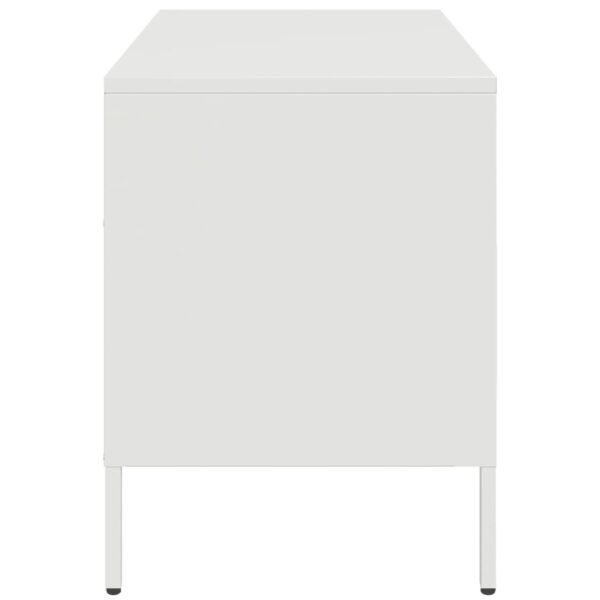 Móveis de TV 2 pcs 68x39x50,5 cm aço branco - Image 7