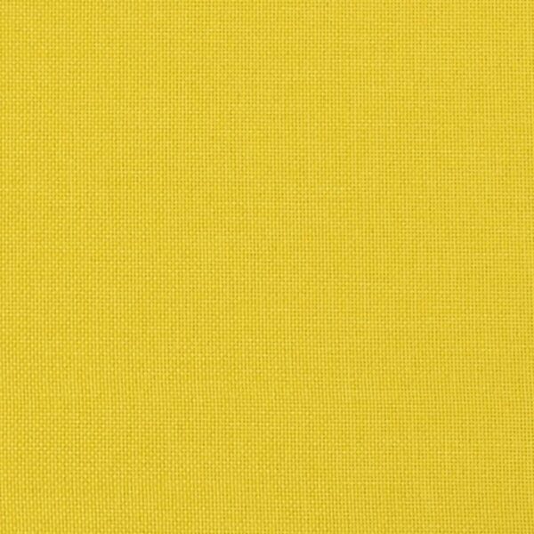 Sofá de 3 lugares com apoio de pés 210 cm tecido amarelo-claro - Image 5