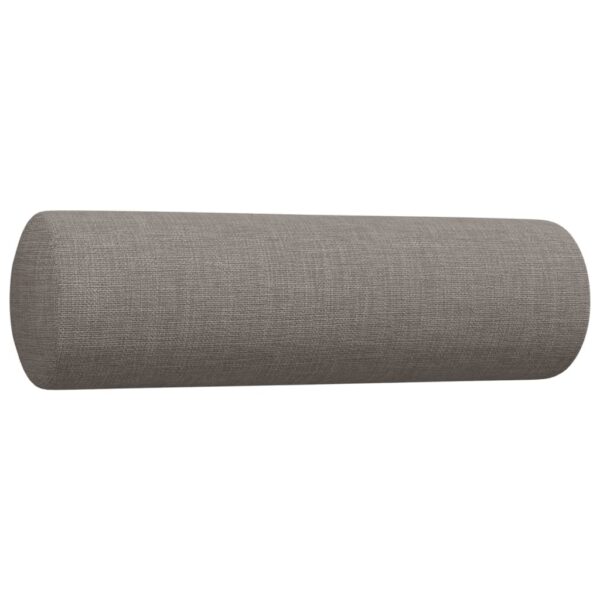 4 pcs conjunto de sofás c/ almofadas/apoio pés tecido - Image 7