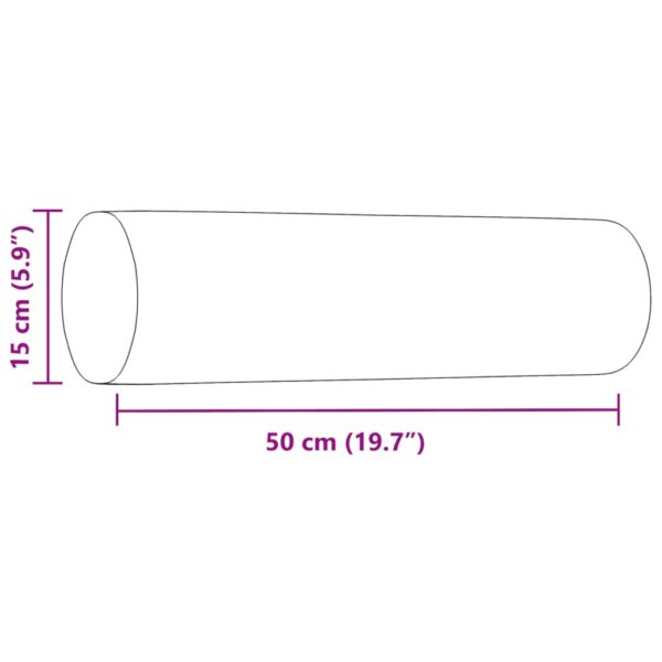 2 pcs conjunto sofás com almofadões e rolos veludo cinza-claro - Image 10
