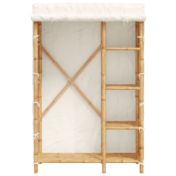 Roupeiro 110x45x170 cm bambu - Image 2