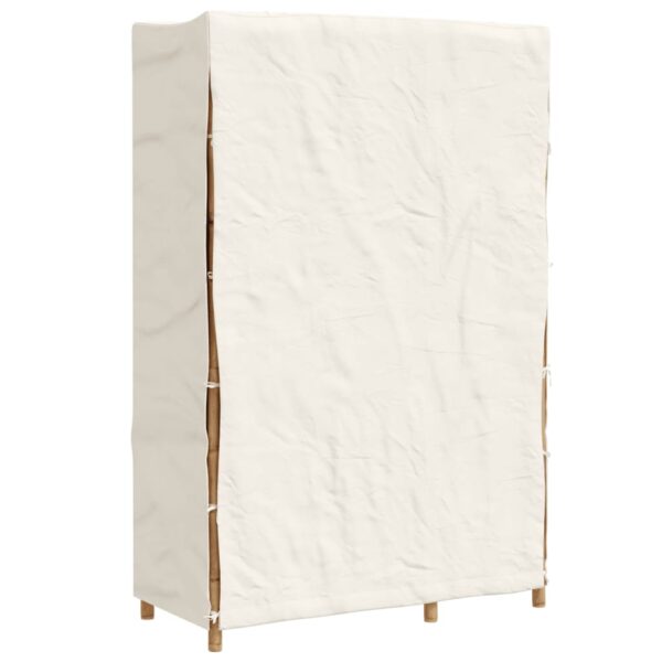 Roupeiro 110x45x170 cm bambu - Image 3