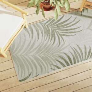 Tapete pelo curto antiderrapante int./ext. 80x150 cm multicor