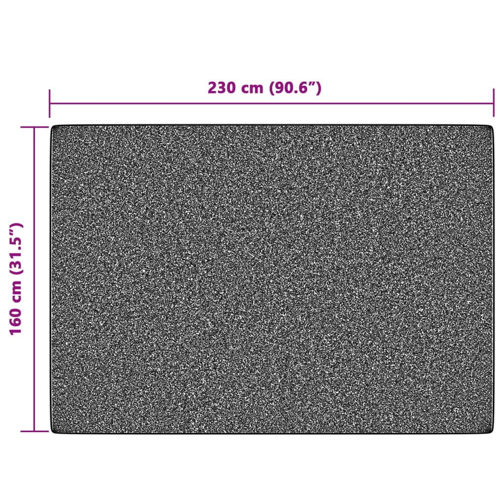 Tapete pelo curto antiderrapante int./ext. 160x230 cm multicor - Image 7