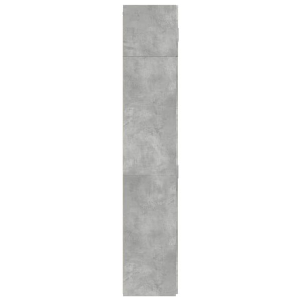 Armário de arrumação derivados de madeira cinza cimento - Image 6