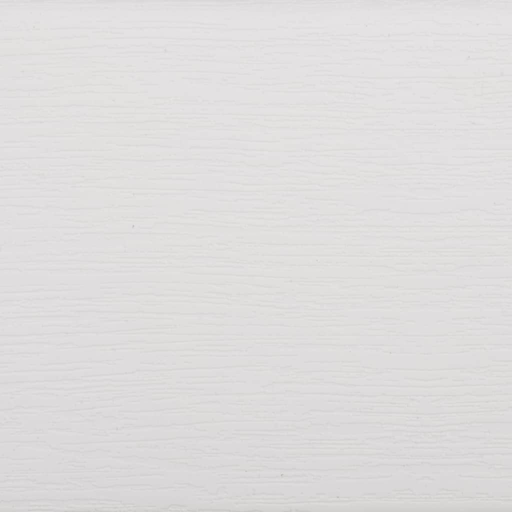 Banco de jardim 110x52x71 cm polipropileno branco - Image 7