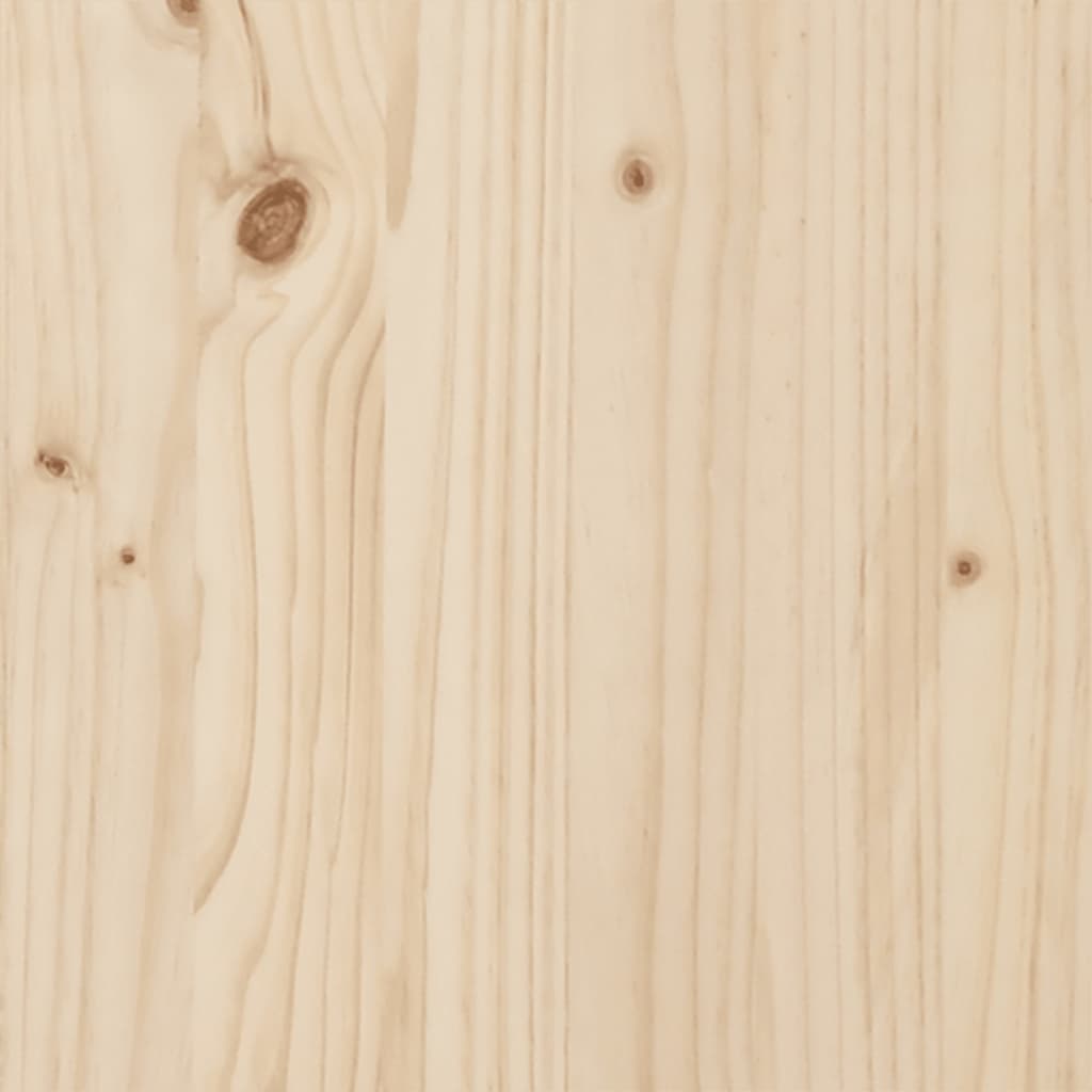 Mesa de jantar estrutura em Y 70x70x75 cm pinho e ferro fundido - Image 8