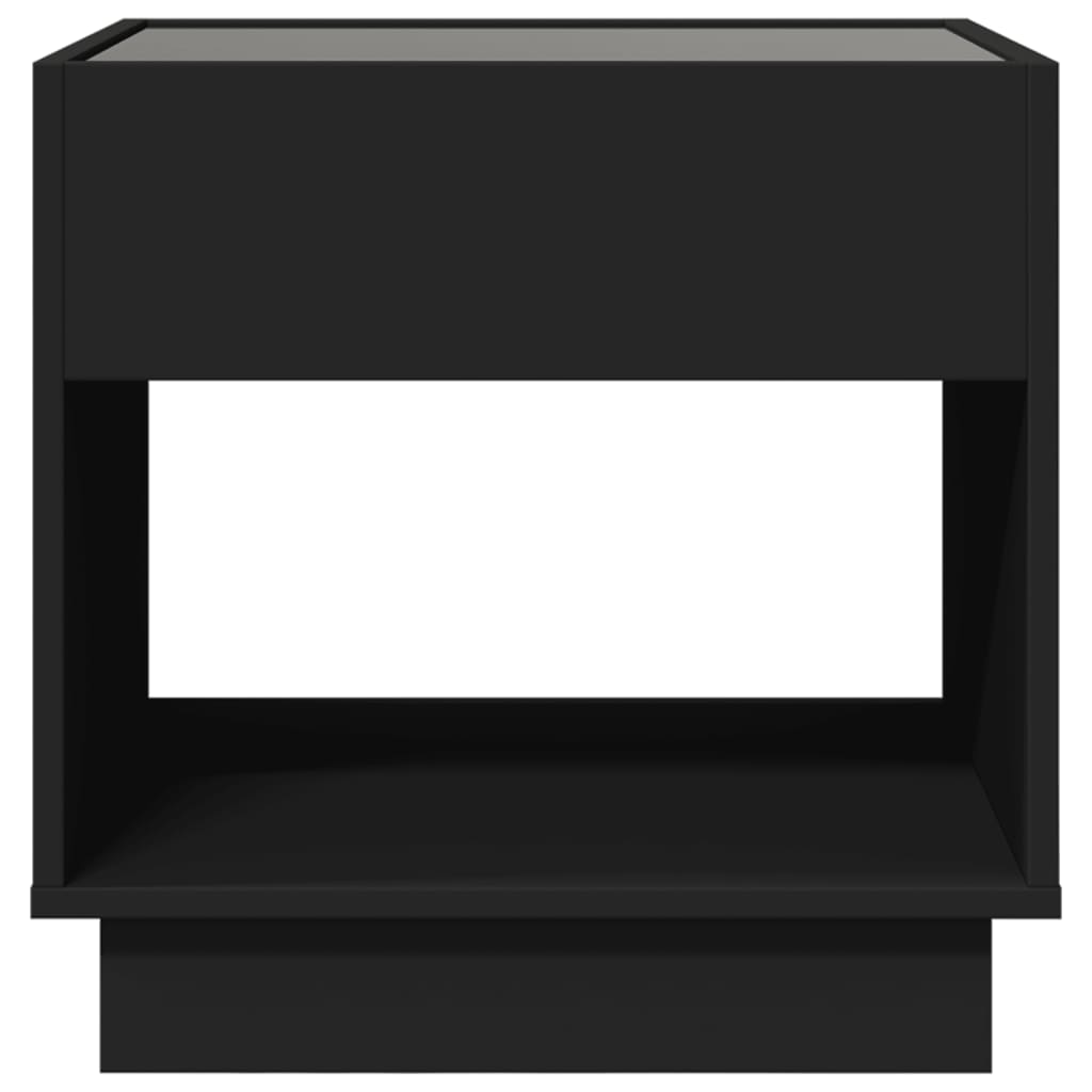 Mesa de centro luzes LED Infinity 50x50x50 cm preto - Image 5