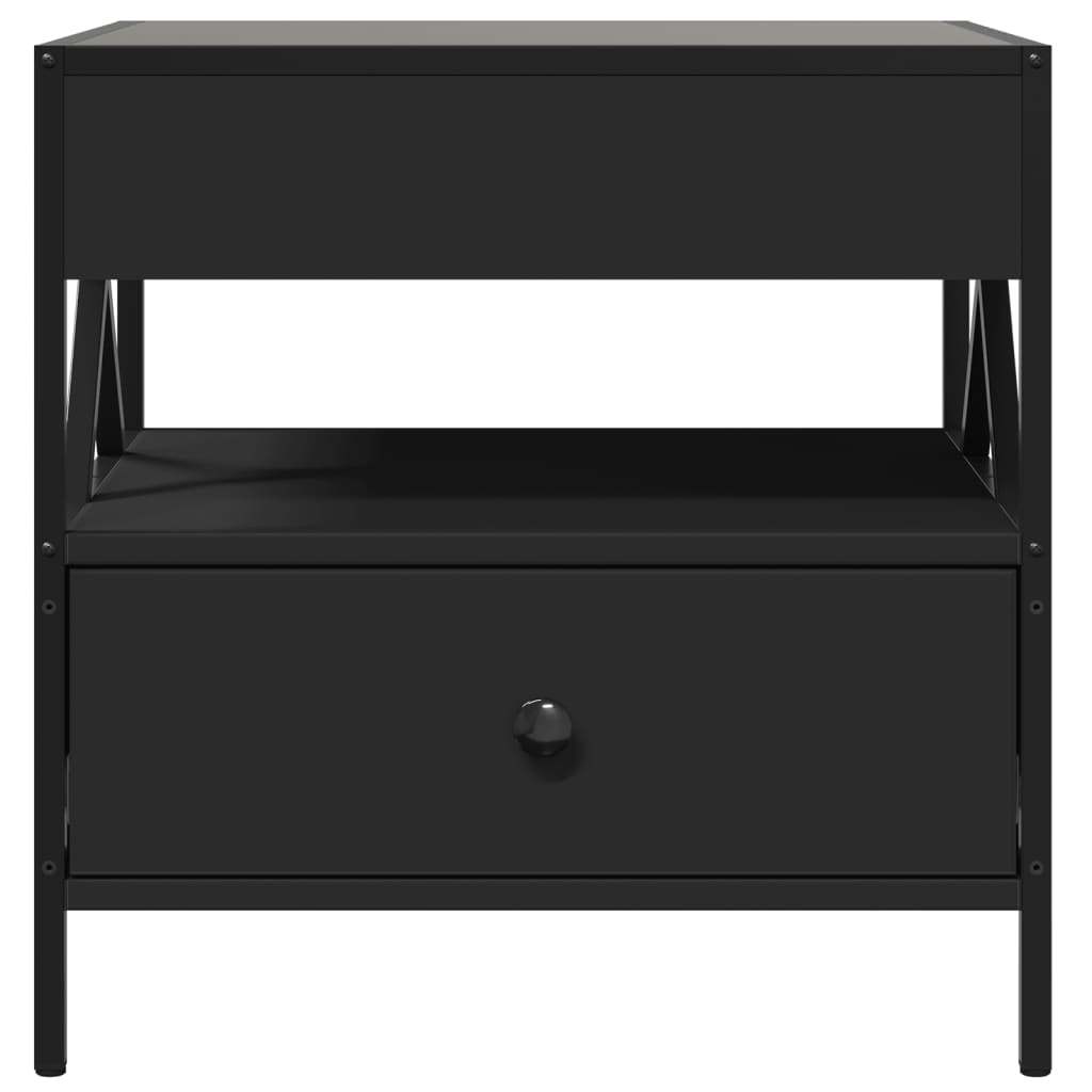 Mesa de centro c/ luzes LED Infinity 50x50x51 cm preto - Image 5