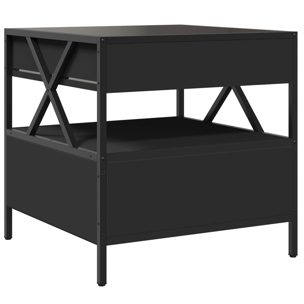 Mesa de centro c/ luzes LED Infinity 50x50x51 cm preto - Image 8