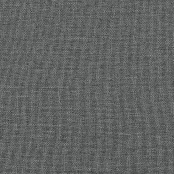 Cama com molas/colchão 180x200 cm tecido cinzento-escuro - Image 11