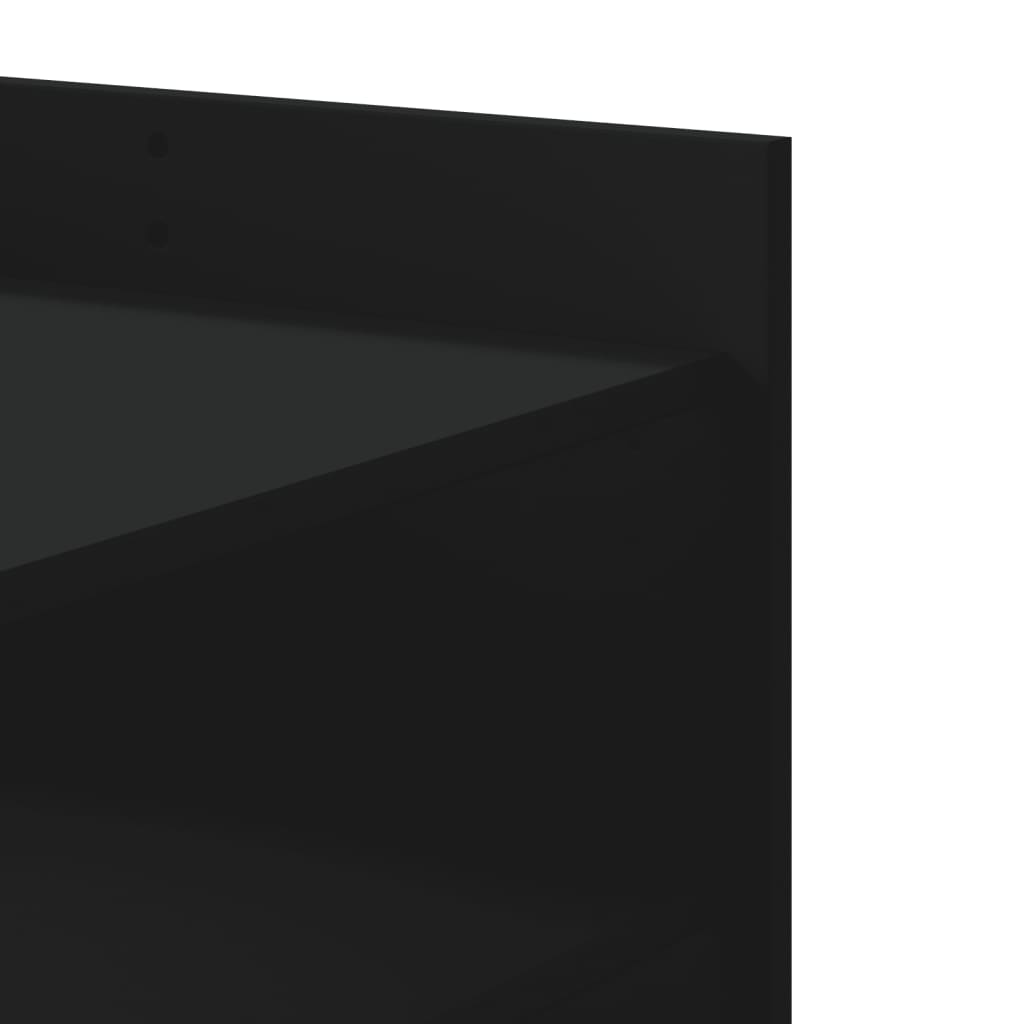 Mesa de centro 80x50x50 cm derivados de madeira preto - Image 8