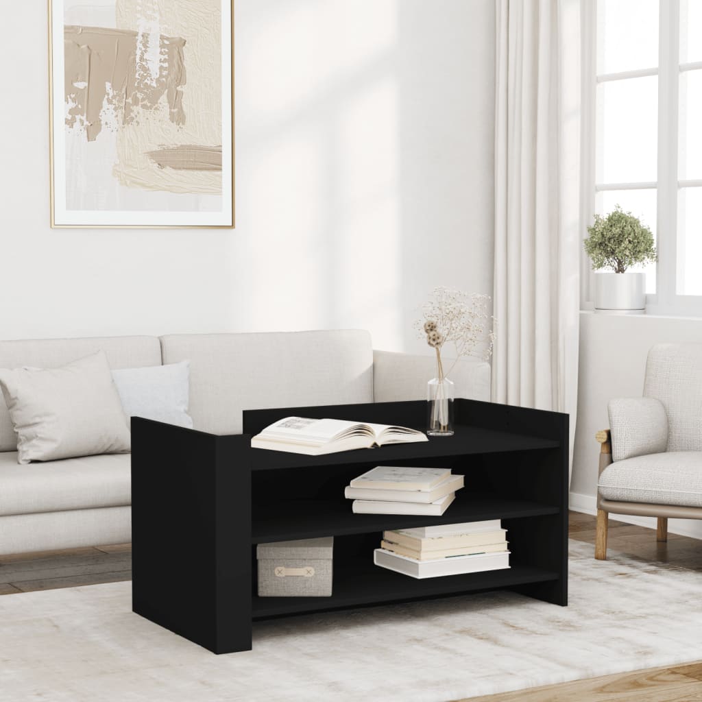 Mesa de centro 100x50x50 cm derivados de madeira preto