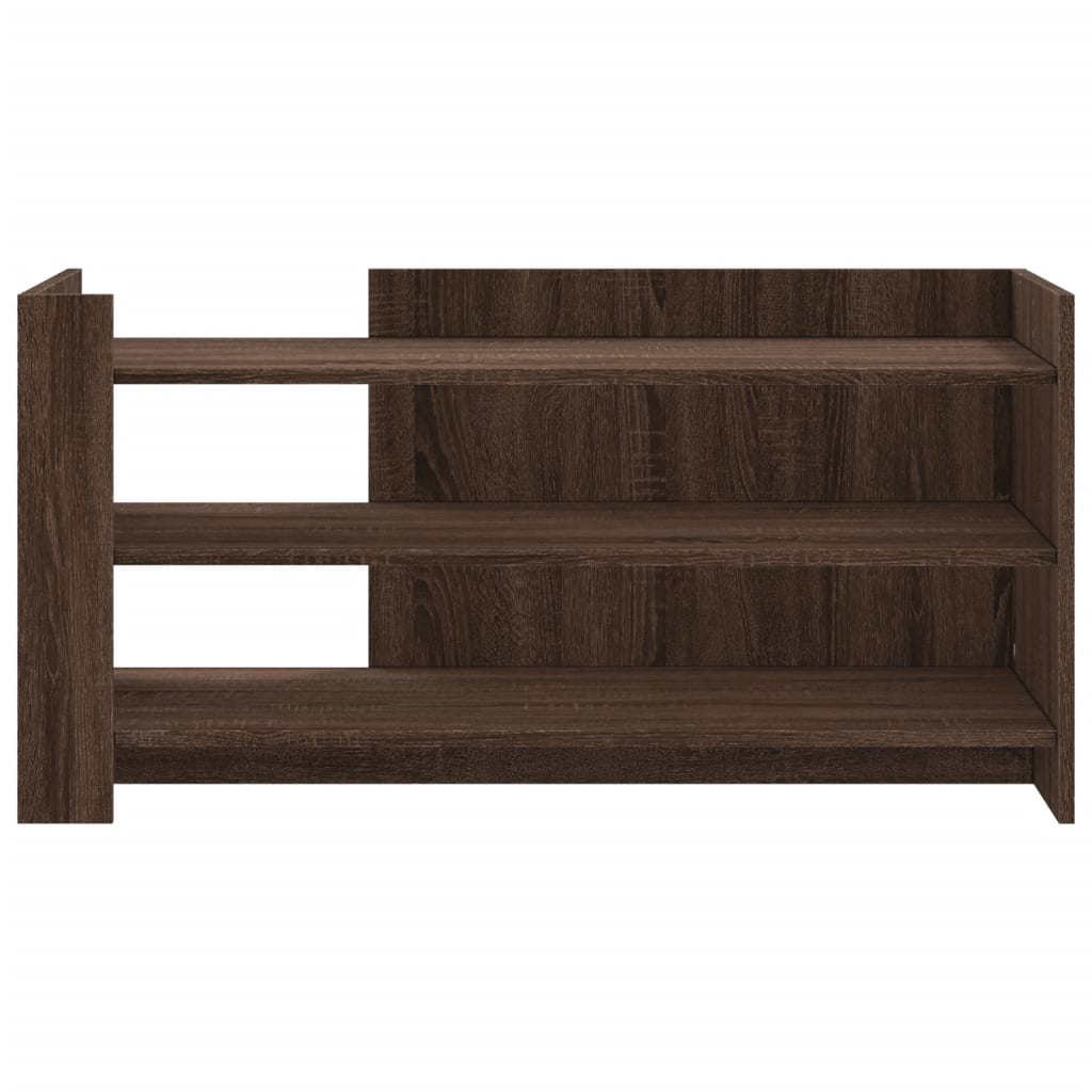 Mesa de centro 100x50x50 cm deriv. madeira carvalho castanho - Image 3