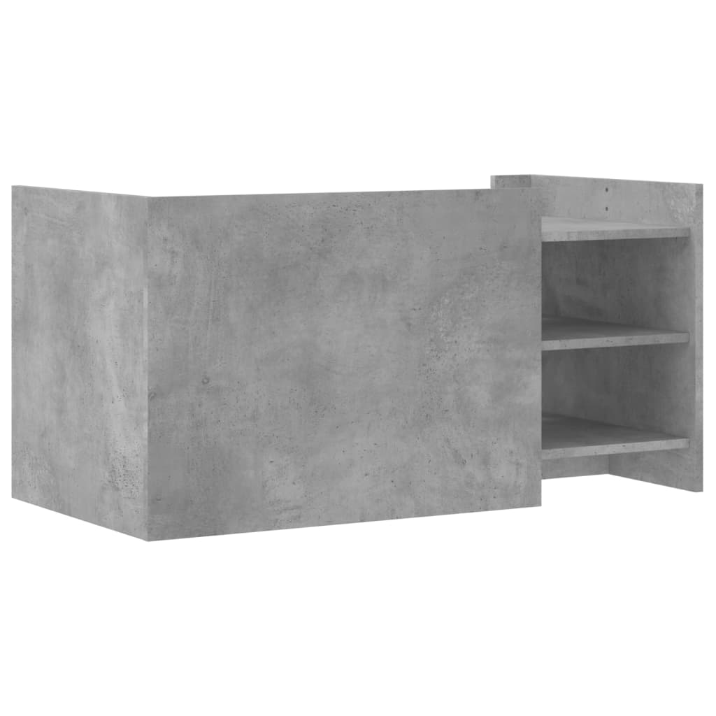 Mesa de centro 100x50x50cm derivados de madeira cinza cimento - Image 5
