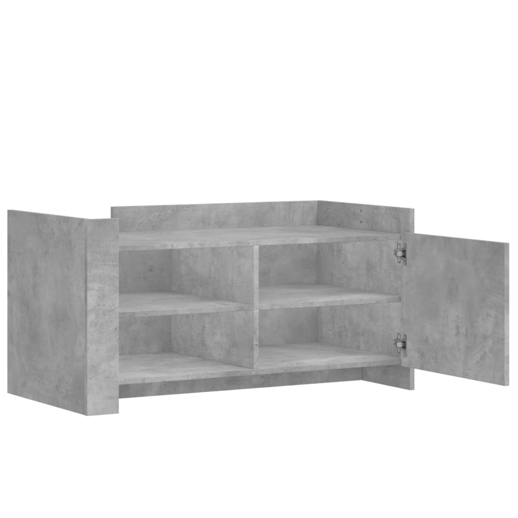 Mesa de centro 100x50x50cm derivados de madeira cinza cimento - Image 6