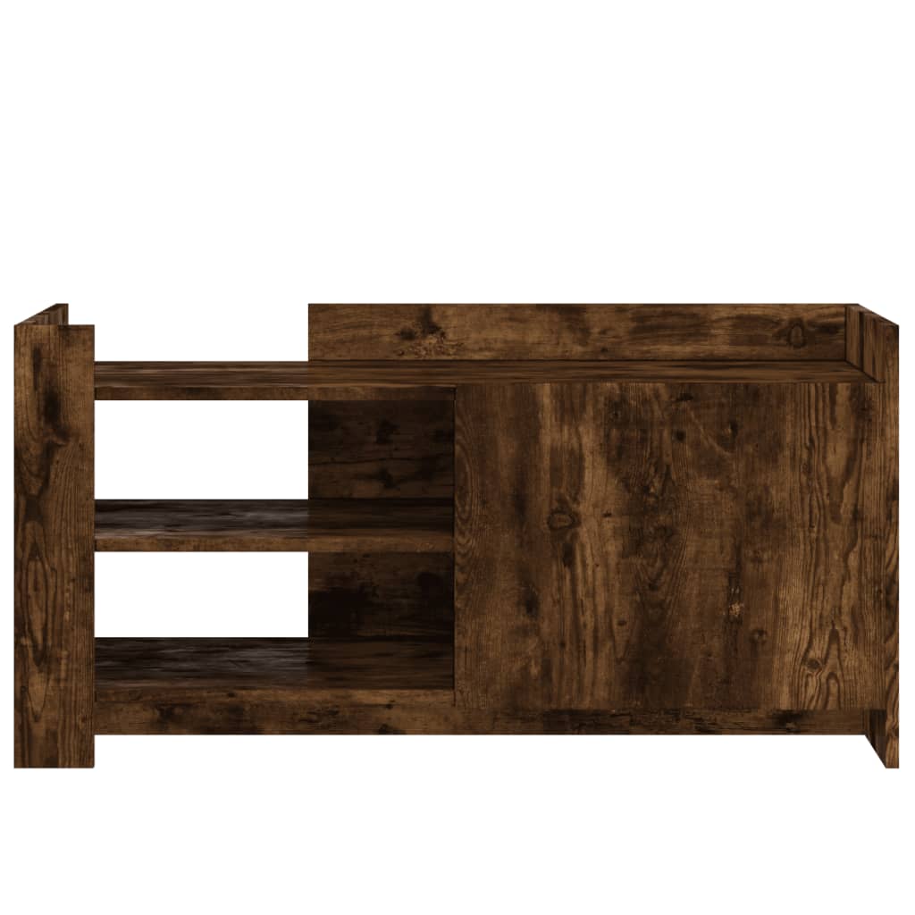 Mesa de centro 100x50x50cm derivados de madeira carvalho fumado - Image 3
