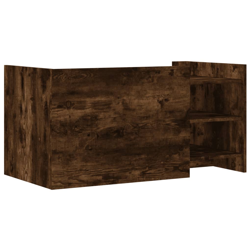 Mesa de centro 100x50x50cm derivados de madeira carvalho fumado - Image 5