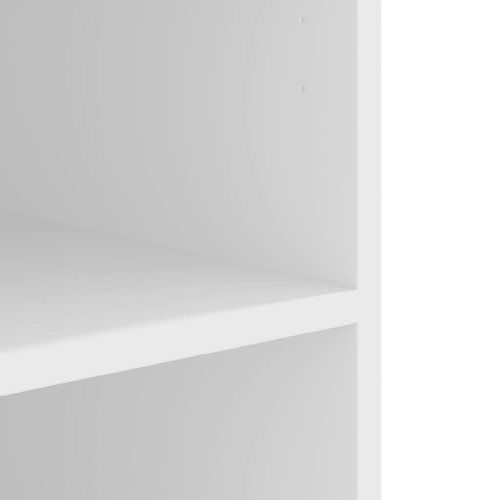 Armário de parede 75x35x60 cm derivados de madeira branco - Image 7