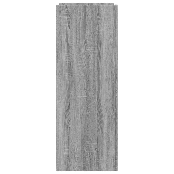 Sapateira 52x37,5x100 cm derivados de madeira cinzento sonoma - Image 4