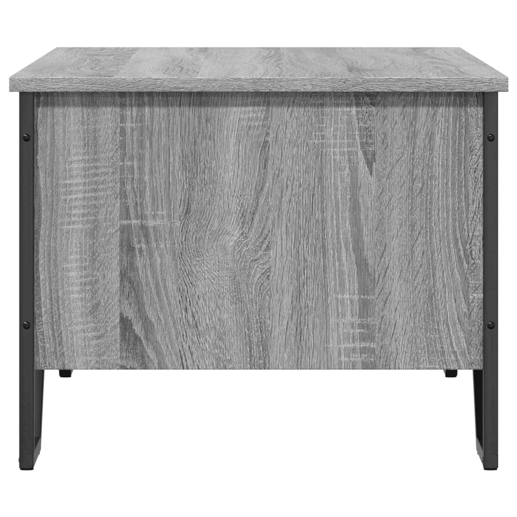 Mesa de centro 100x51x40cm derivados de madeira cinzento sonoma - Image 5