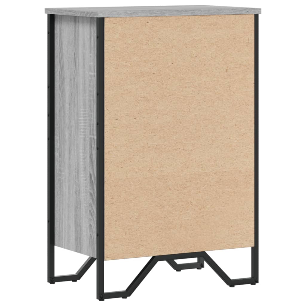 Estante 50x31x74,5 cm derivados de madeira cinzento sonoma - Image 5