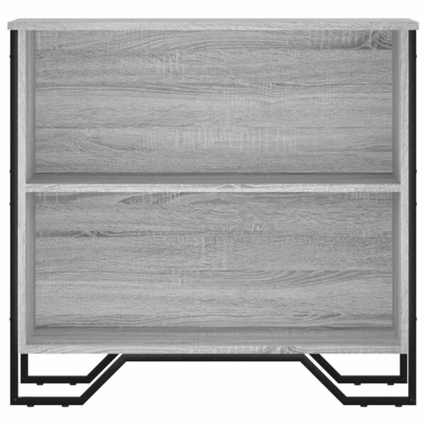 Estante 80x31x74,5 cm derivados de madeira cinzento sonoma - Image 3
