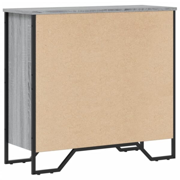 Estante 80x31x74,5 cm derivados de madeira cinzento sonoma - Image 5