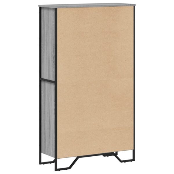 Estante 80x31x137,5 cm derivados de madeira cinzento sonoma - Image 5