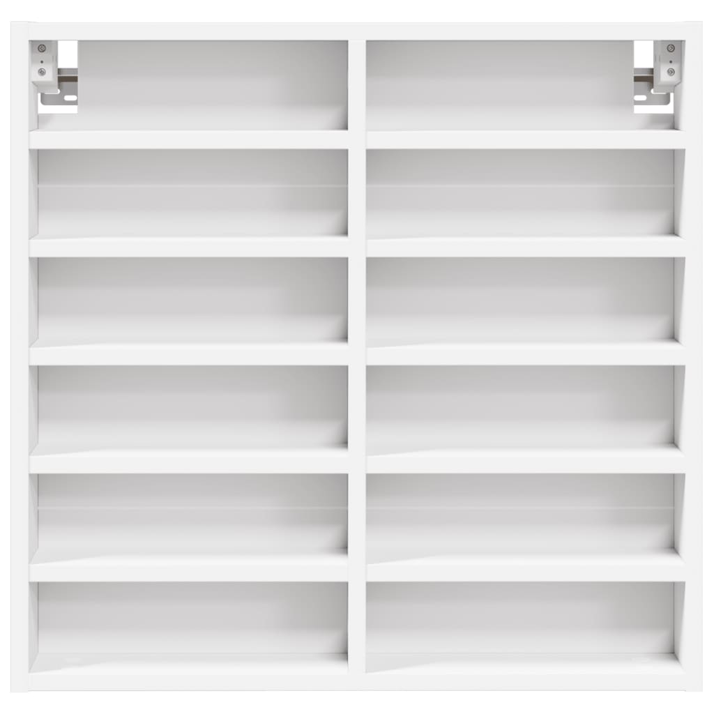 Armário vitrine 60x8,5x58 cm derivados de madeira branco - Image 3
