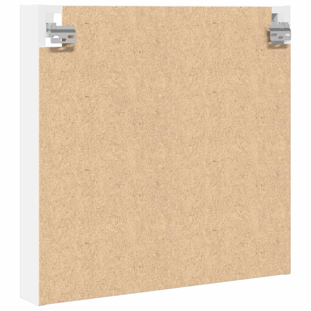 Armário vitrine 60x8,5x58 cm derivados de madeira branco - Image 5