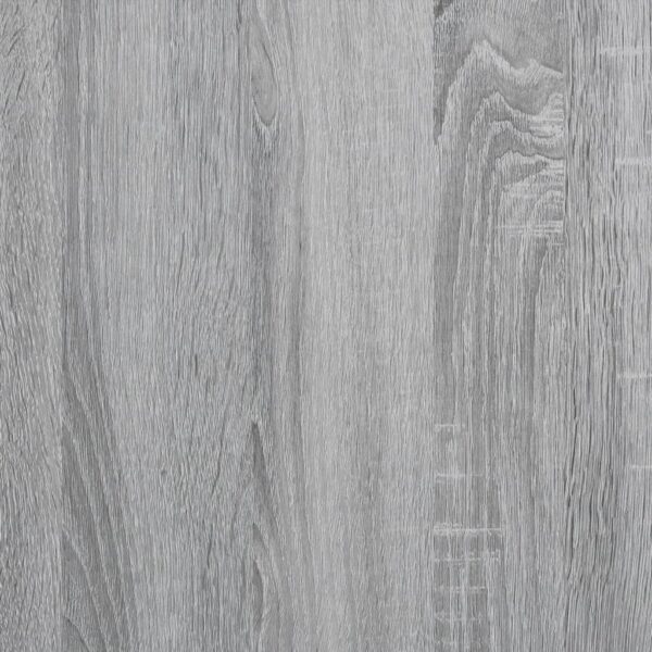 Secretária 123,5x73,5x75cm derivados de madeira cinzento sonoma - Image 8