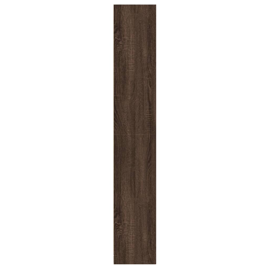 Estante 57x28,5x174 cm derivados de madeira carvalho castanho - Image 4