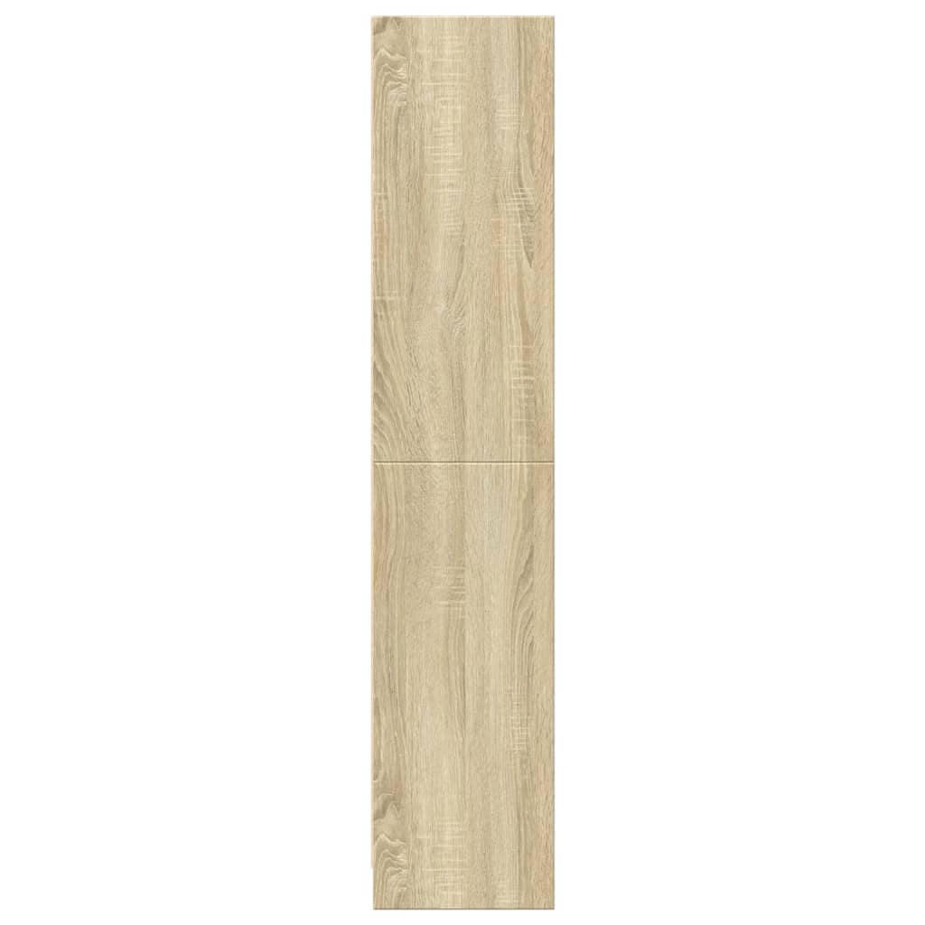 Estante 57x28,5x141 cm derivados de madeira carvalho sonoma - Image 4