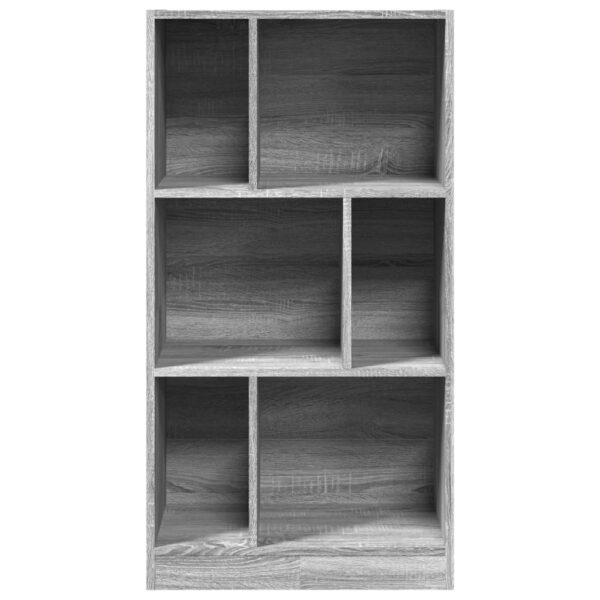 Estante 57x28,5x107,5 cm derivados de madeira cinzento sonoma - Image 3