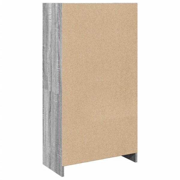 Estante 57x28,5x107,5 cm derivados de madeira cinzento sonoma - Image 5