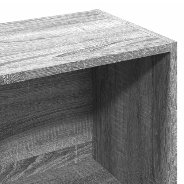 Estante 57x28,5x107,5 cm derivados de madeira cinzento sonoma - Image 6