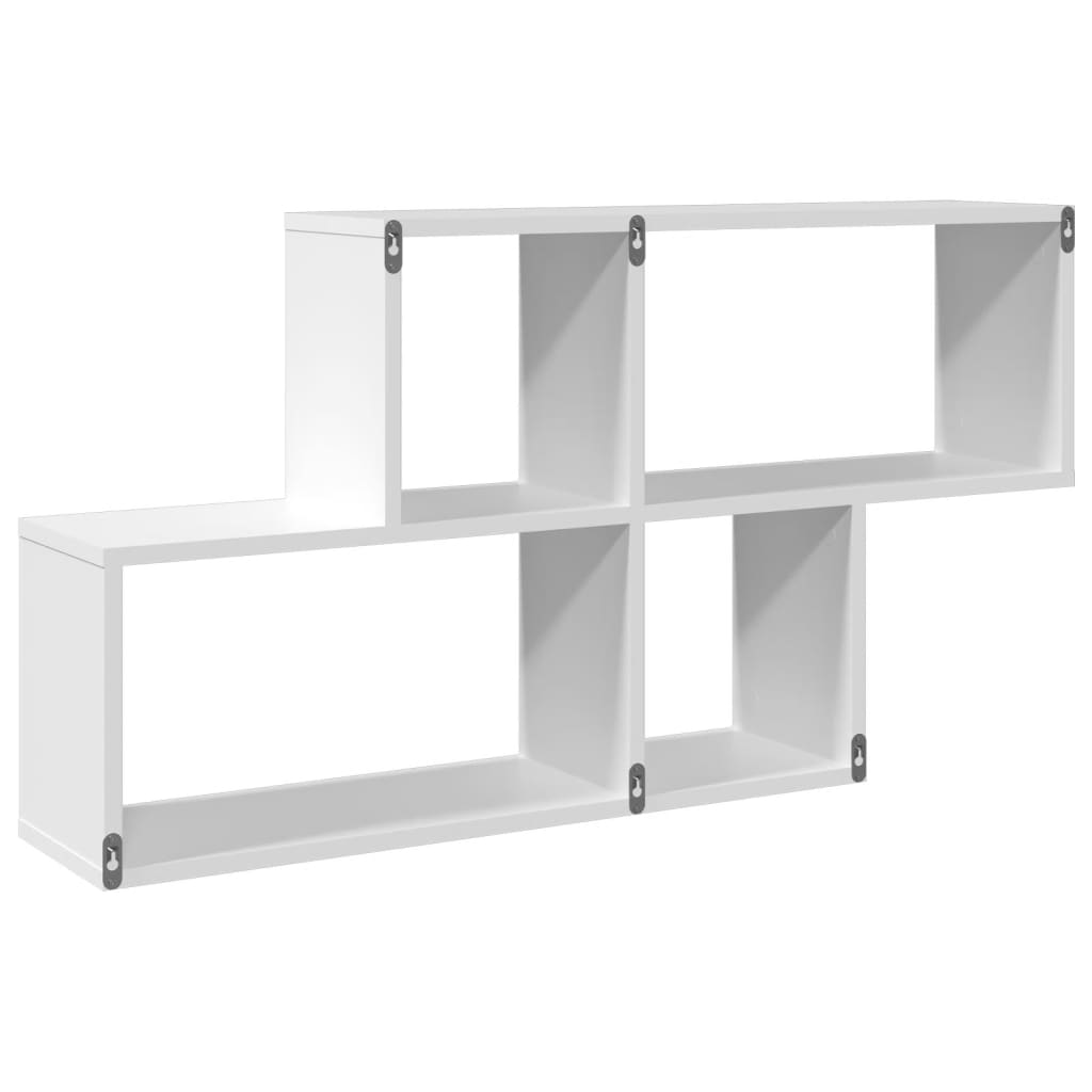 Estante de parede 100x20x53 cm derivados de madeira branco - Image 5
