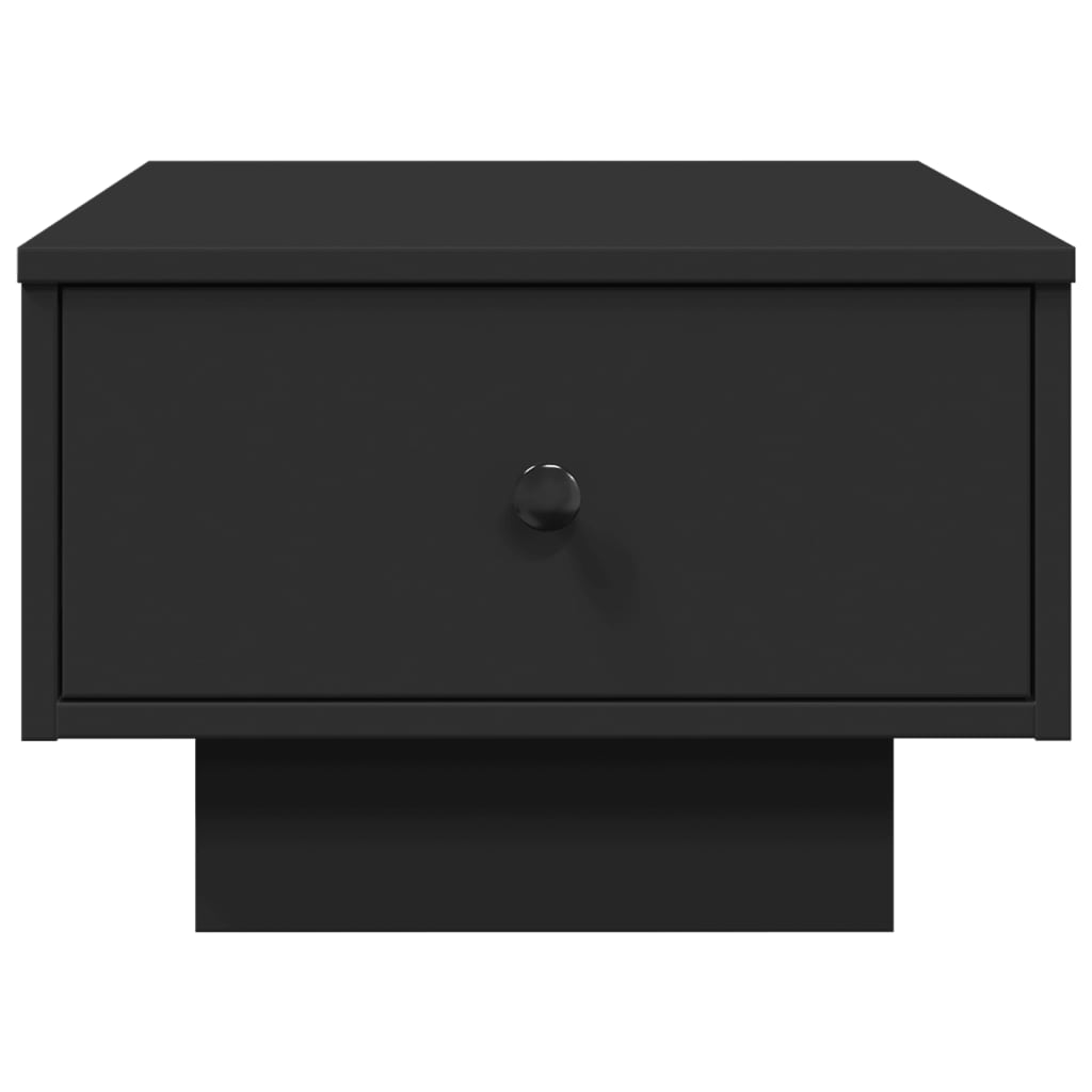 Mesa de centro 60x45x31 cm derivados de madeira preto - Image 3
