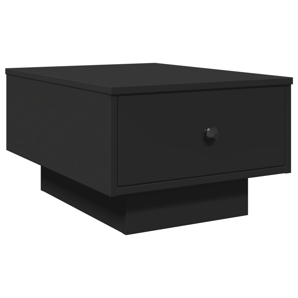 Mesa de centro 60x45x31 cm derivados de madeira preto - Image 5