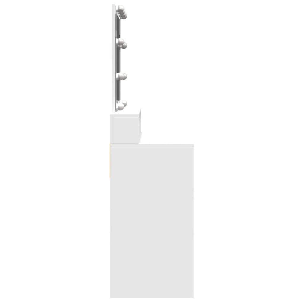 Toucador com LED 80x41x144,5 cm branco - Image 5