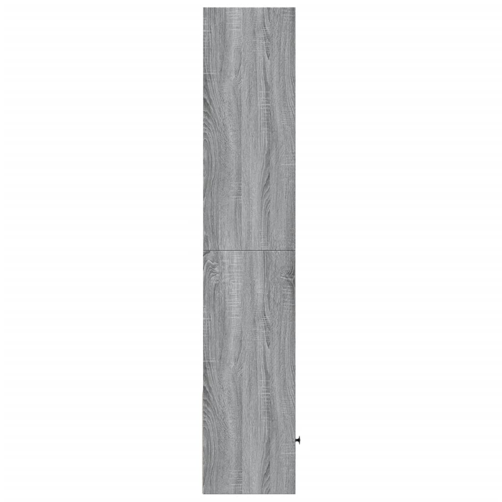 Estante 40x36x189 cm derivados de madeira cinzento sonoma - Image 3
