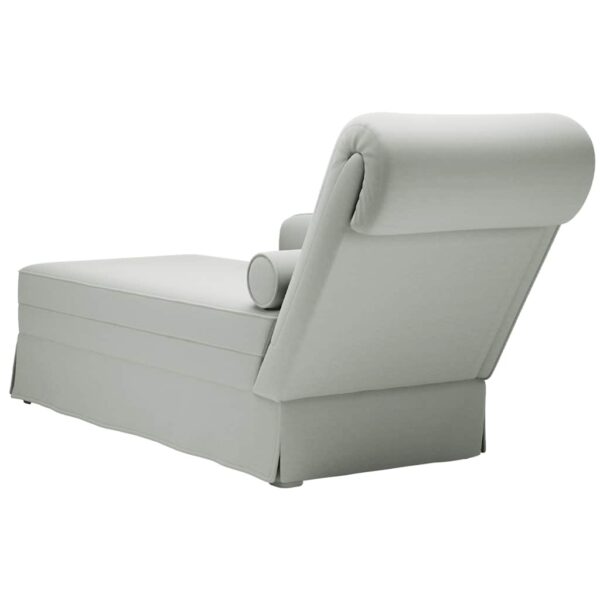 Chaise lounge c/ reforço/apoio de braços direito veludo - Image 6