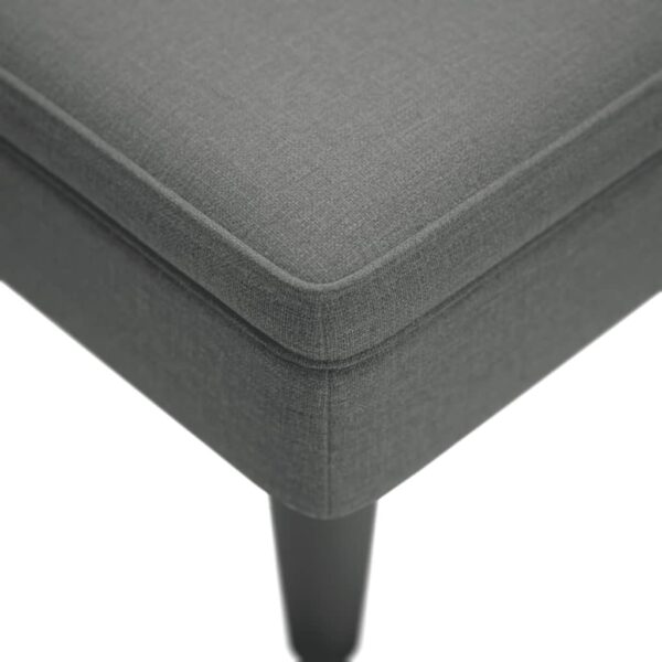 Chaise lounge c/ almofada/apoio de braços direito tecido - Image 7