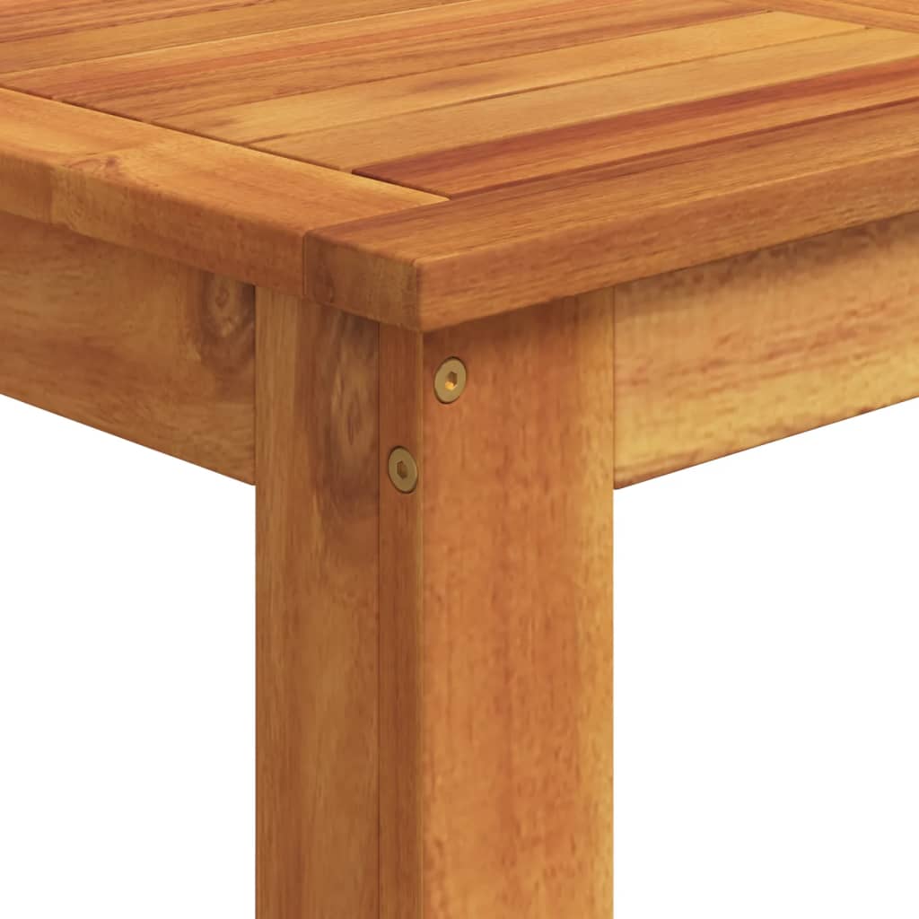 7 pcs conjunto de bar para jardim vime PE/acácia maciça preto - Image 9
